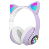 Luminous Bluetooth headset cat ear headset 
